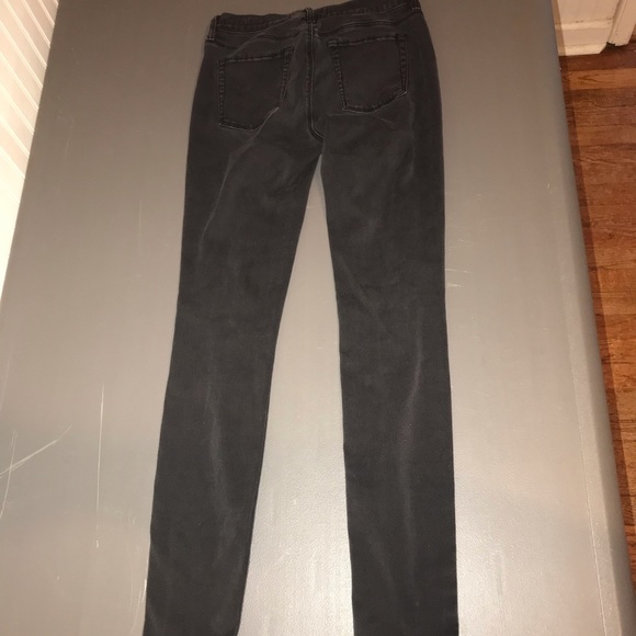 Pacsun distressed black stretchy Jegging size 24 - Picture 4 of 10